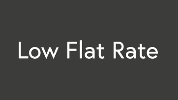 low flat rate